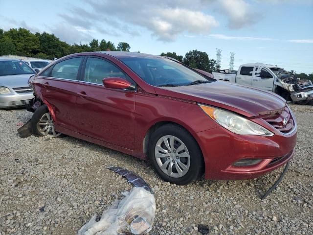 5NPEB4AC8DH541662 - 2013 HYUNDAI SONATA GLS RED photo 4