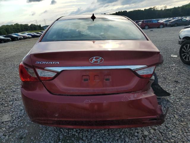 5NPEB4AC8DH541662 - 2013 HYUNDAI SONATA GLS RED photo 6