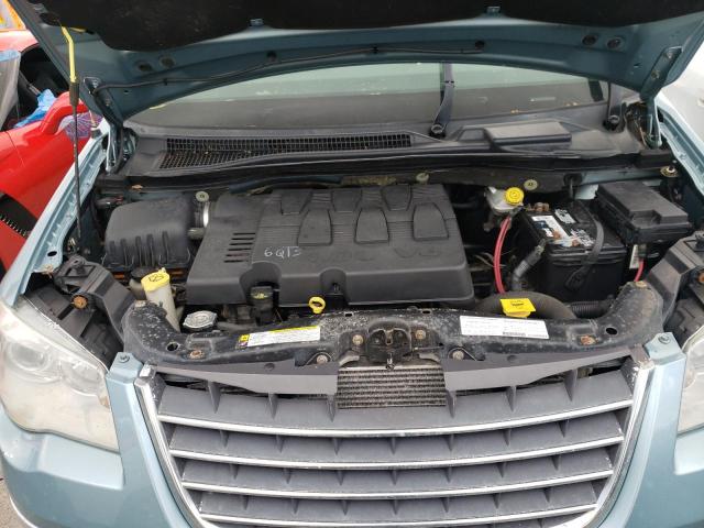 2A8HR64X88R788586 - 2008 CHRYSLER TOWN & COU LIMITED BLUE photo 7