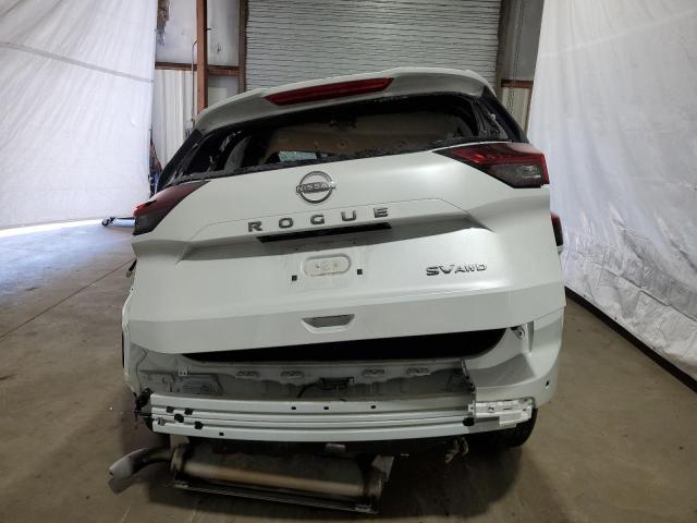 5N1BT3BB0RC683485 - 2024 NISSAN ROGUE SV WHITE photo 6