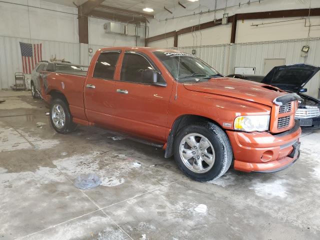 1D7HA18D05J639385 - 2005 DODGE RAM 1500 ST ORANGE photo 4