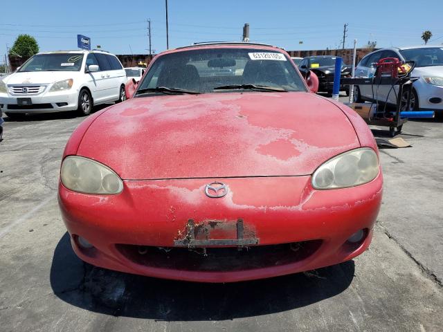 JM1NB353710216031 - 2001 MAZDA MX-5 MIATA BASE RED photo 5