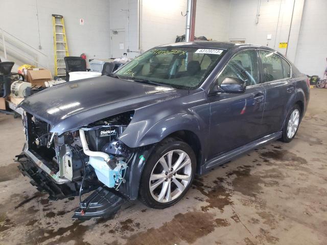 4S3BMBA63E3030773 - 2014 SUBARU LEGACY 2.5I BLUE photo 1