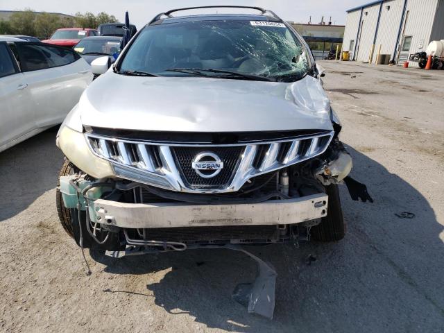 JN8AZ1MU4AW019117 - 2010 NISSAN MURANO S SILVER photo 5