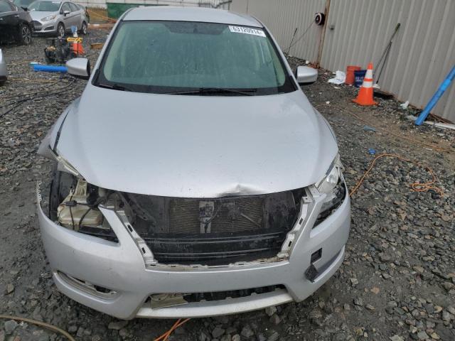 3N1AB7AP7DL793683 - 2013 NISSAN SENTRA S SILVER photo 5