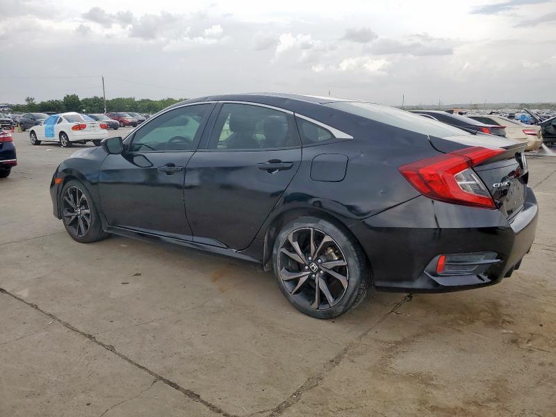 19XFC2F80KE013724 - 2019 HONDA CIVIC SPORT შავი ფოტო 2