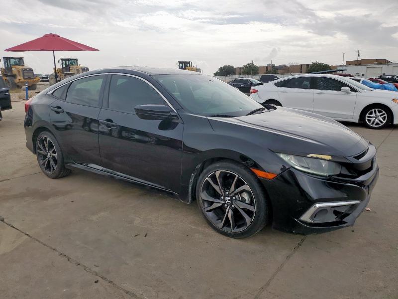 19XFC2F80KE013724 - 2019 HONDA CIVIC SPORT შავი ფოტო 4