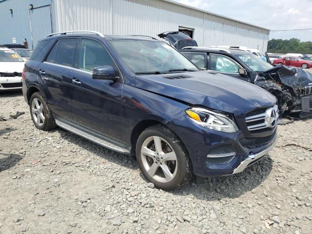 4JGDA5HB7HA985772 - 2017 MERCEDES-BENZ GLE 350 4MATIC BLUE photo 4