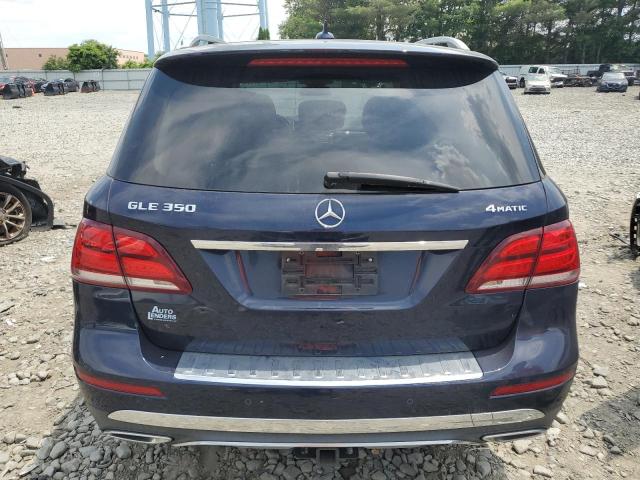 4JGDA5HB7HA985772 - 2017 MERCEDES-BENZ GLE 350 4MATIC BLUE photo 6
