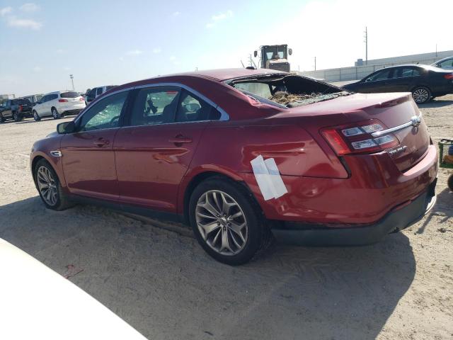 1FAHP2F88DG131056 - 2013 FORD TAURUS LIMITED RED photo 2