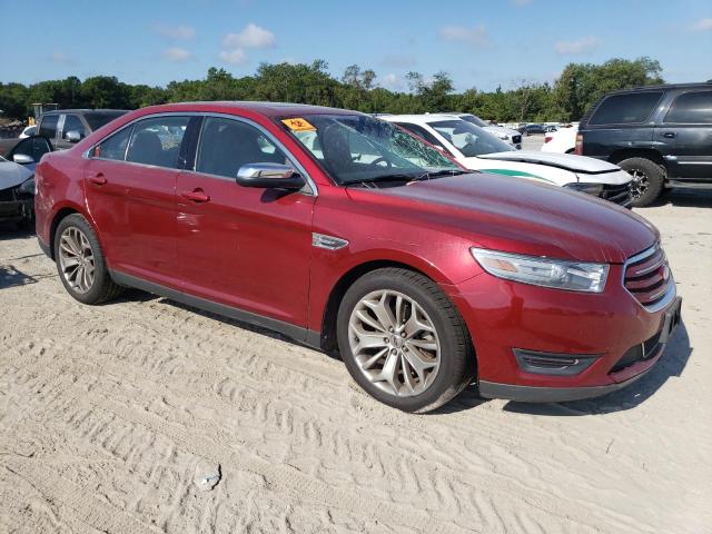 1FAHP2F88DG131056 - 2013 FORD TAURUS LIMITED RED photo 4