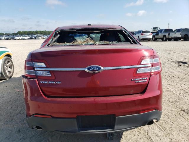 1FAHP2F88DG131056 - 2013 FORD TAURUS LIMITED RED photo 6