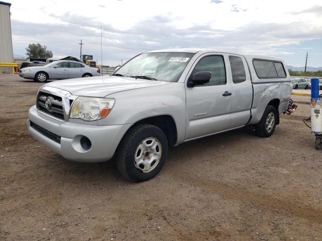 5TETX22NX9Z645944 - 2009 TOYOTA TACOMA ACCESS CAB ვერცხლისფერი ფოტო 1