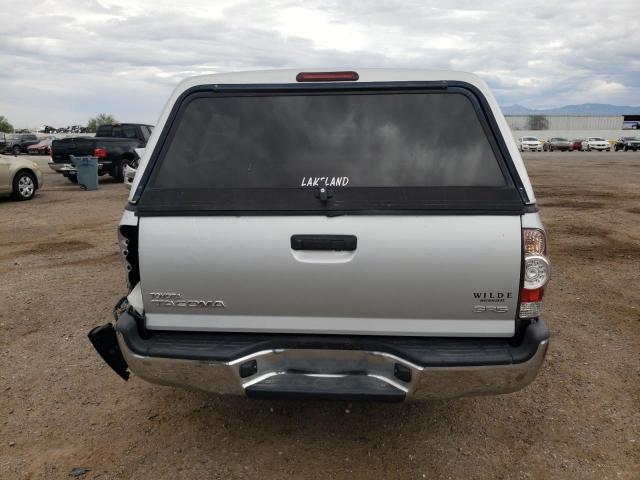 5TETX22NX9Z645944 - 2009 TOYOTA TACOMA ACCESS CAB ვერცხლისფერი ფოტო 6