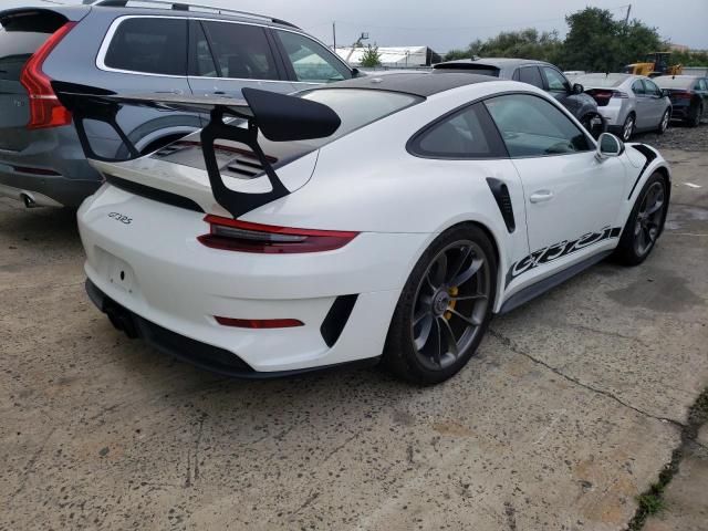 WP0AF2A99KS164754 - 2019 PORSCHE 911 GT3 RS WHITE photo 3