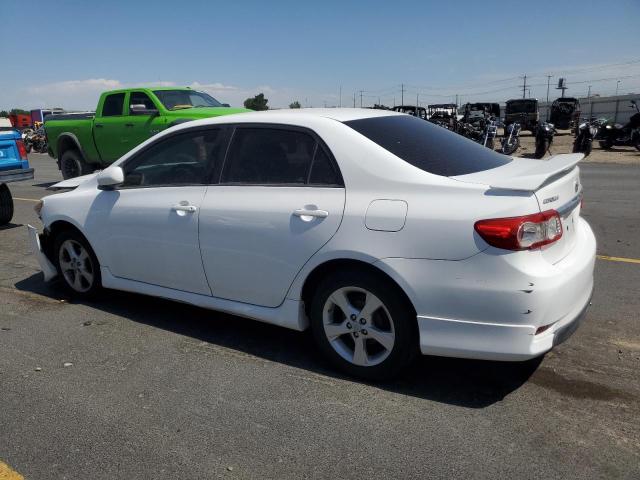2T1BU4EE5DC969619 - 2013 TOYOTA COROLLA BASE Ақ фото 2