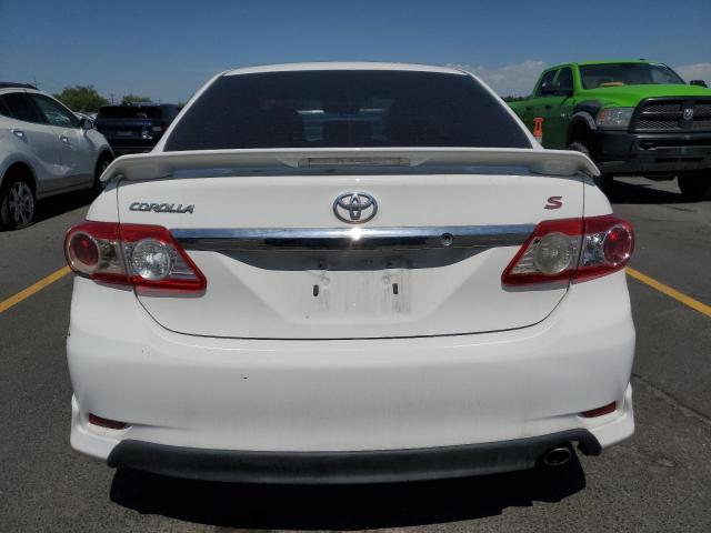 2T1BU4EE5DC969619 - 2013 TOYOTA COROLLA BASE Ақ фото 6
