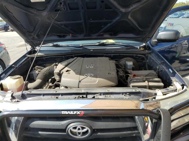 5TEUU42N65Z056487 - 2005 TOYOTA TACOMA ACCESS CAB ლურჯი ფოტო 11