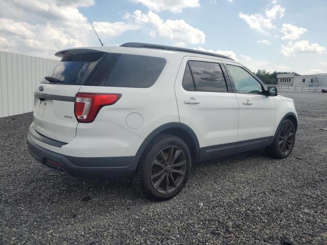 1FM5K8D87JGA00273 - 2018 FORD EXPLORER XLT Blanco foto 3