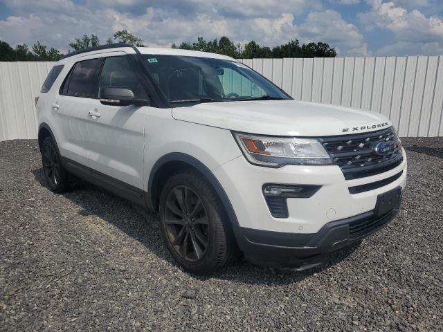 1FM5K8D87JGA00273 - 2018 FORD EXPLORER XLT Blanco foto 4