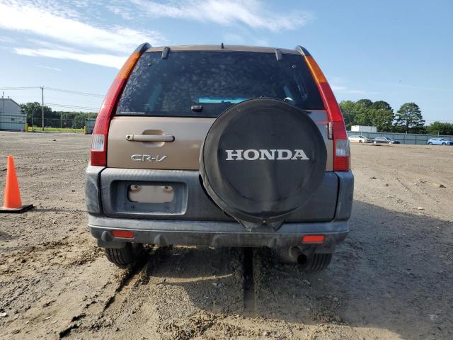 JHLRD78893C049329 - 2003 HONDA CR-V EX BEIGE photo 6