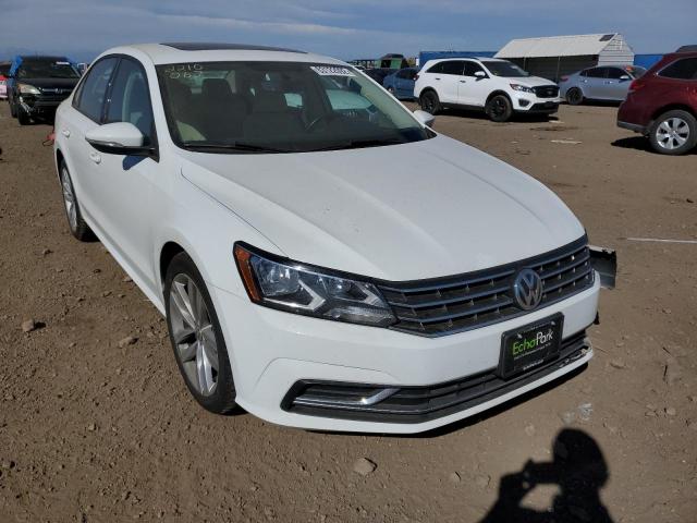 1VWLA7A39KC002601 - 2019 VOLKSWAGEN PASSAT WOLFSBURG WHITE photo 1