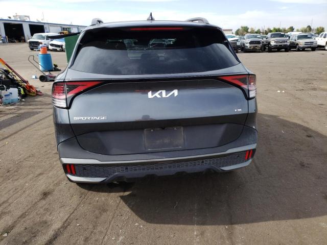 5XYK6CAF3PG066042 - 2023 KIA SPORTAGE X LINE GRAY photo 6