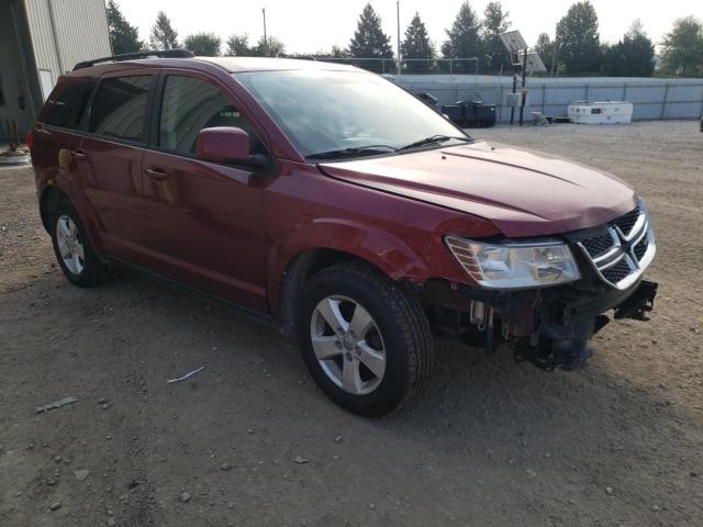 3D4PG1FG2BT513103 - 2011 DODGE JOURNEY MAINSTREET MAROON photo 4