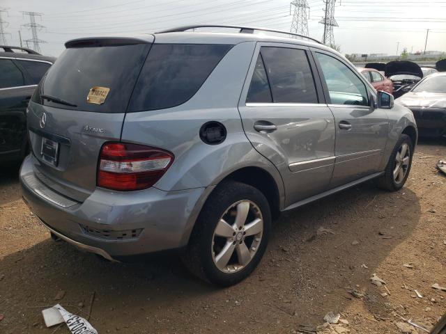 4JGBB8GB7BA743532 - 2011 MERCEDES-BENZ ML 350 4MATIC GRAY photo 3