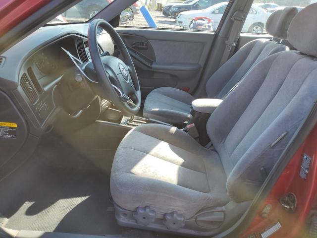 KMHDN46D25U977575 - 2005 HYUNDAI ELANTRA GLS RED photo 7