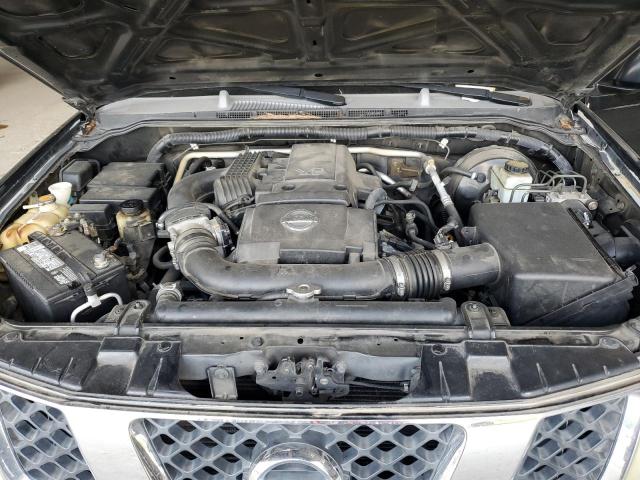 5N1AR18U96C679471 - 2006 NISSAN PATHFINDER LE BLACK photo 12