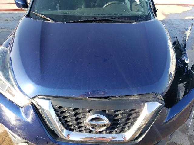 3N1CP5CU9KL479144 - 2019 NISSAN KICKS S BLUE photo 12