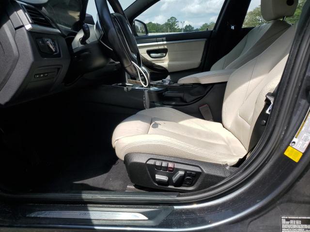 WBA4E3C53HG186824 - 2017 BMW 440I GRAN COUPE CHARCOAL photo 7