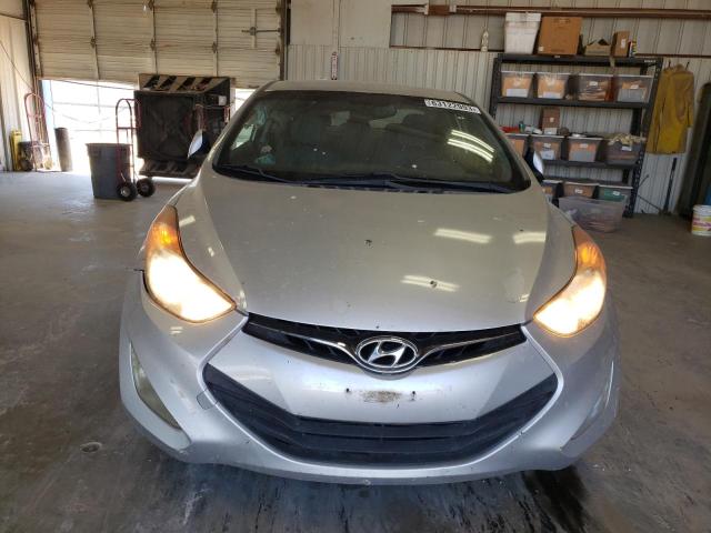 KMHDH6AE7DU010252 - 2013 HYUNDAI ELANTRA CO GS SILVER photo 5