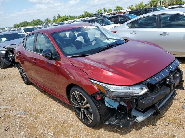 3N1AB8DV8PY264332 - 2023 NISSAN SENTRA SR RED photo 4