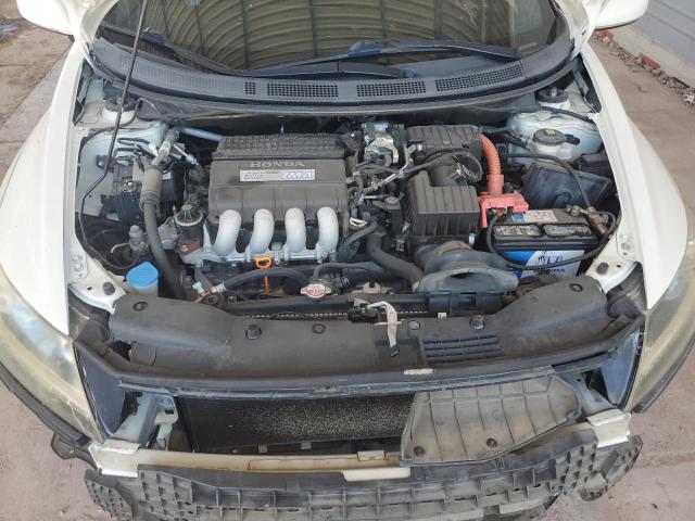 JHMZF1D66DS003097 - 2013 HONDA CR-Z EX WHITE photo 11