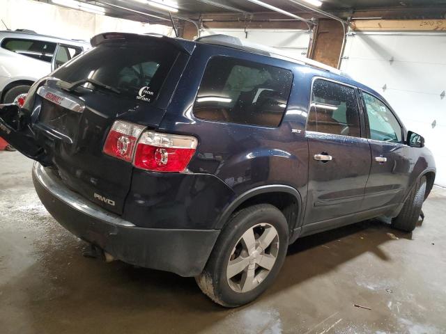 1GKKVSED2BJ239469 - 2011 GMC ACADIA SLT-2 BLUE photo 3