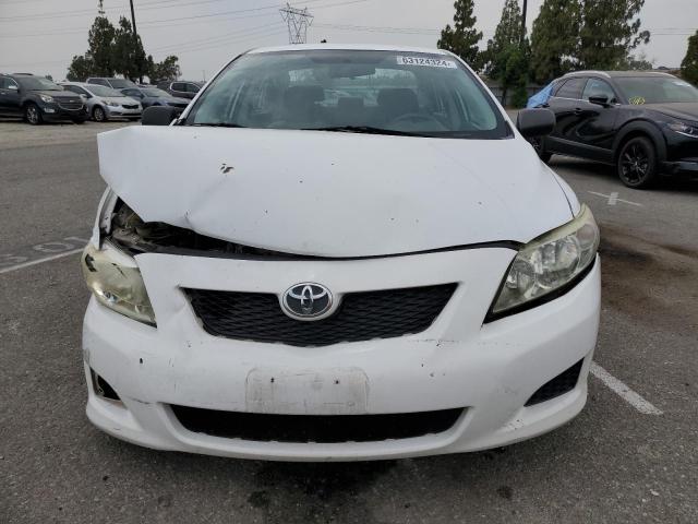 1NXBU4EE6AZ292140 - 2010 TOYOTA COROLLA BASE WHITE photo 5