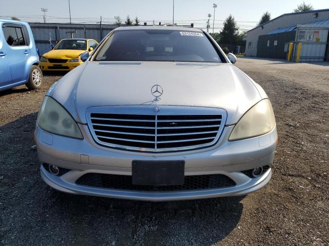 WDDNG71X17A059073 - 2007 MERCEDES-BENZ S 550 SILVER photo 5