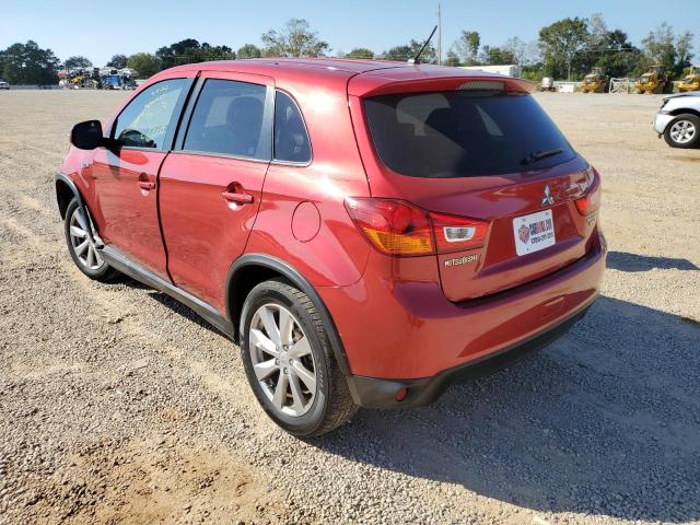 JA4AP3AU2GZ054516 - 2016 MITSUBISHI OUTLANDER ES RED photo 3