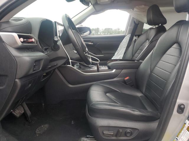 5TDGZRAH5LS502131 - 2020 TOYOTA HIGHLANDER XLE SILVER photo 7