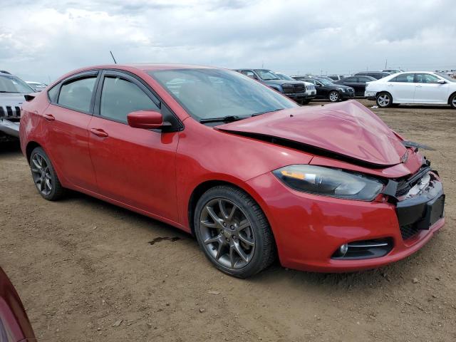 1C3CDFBB1ED902342 - 2014 DODGE DART SXT RED photo 4