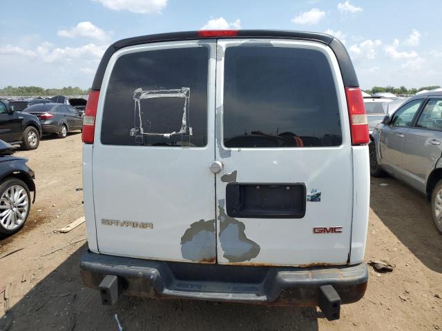 1GTGG29C381913683 - 2008 GMC SAVANA G2500 WHITE photo 6