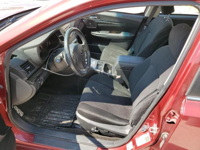 4S3BMCH65E3021245 - 2014 SUBARU LEGACY 2.5I SPORT RED photo 7