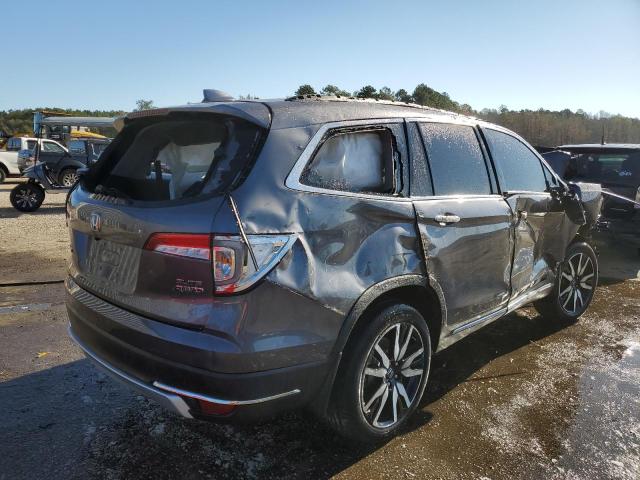 5FNYF6H02NB047418 - 2022 HONDA PILOT ELITE GRAY photo 4