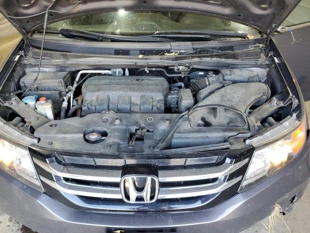 5FNRL5H65GB130095 - 2016 HONDA ODYSSEY EXL GRAY photo 12