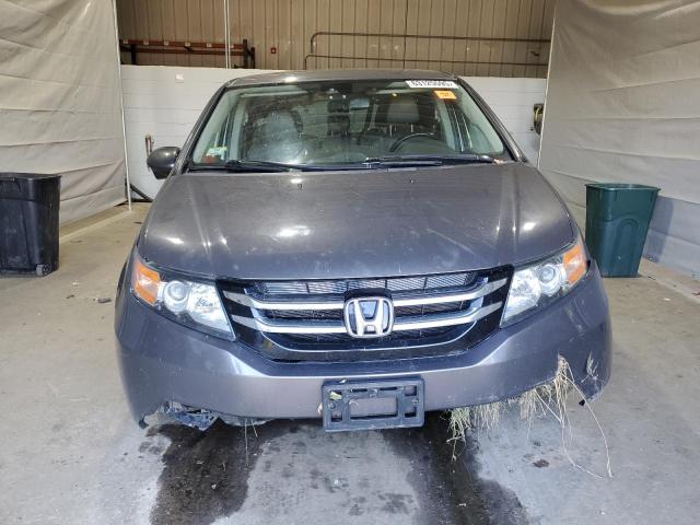 5FNRL5H65GB130095 - 2016 HONDA ODYSSEY EXL GRAY photo 5