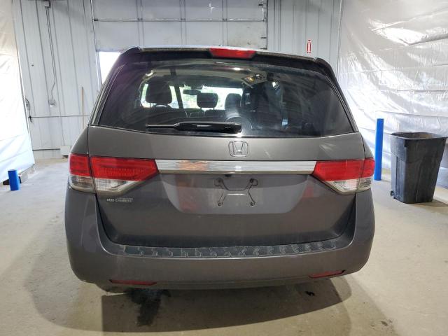 5FNRL5H65GB130095 - 2016 HONDA ODYSSEY EXL GRAY photo 6