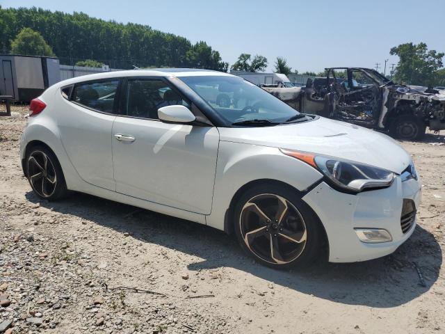 KMHTC6AD7DU099452 - 2013 HYUNDAI VELOSTER WHITE photo 4