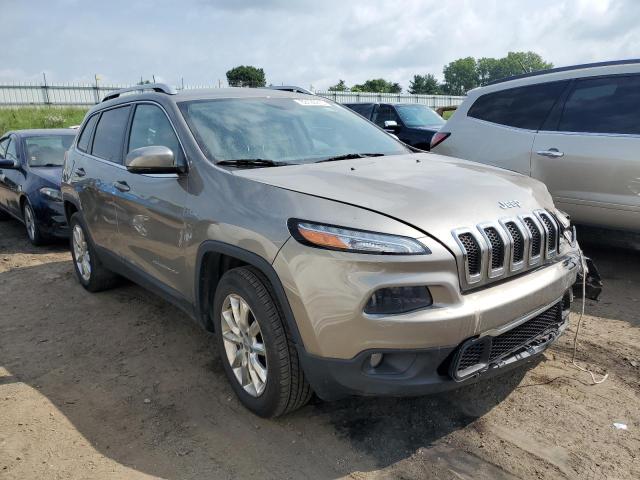 1C4PJMDS0GW272005 - 2016 JEEP CHEROKEE LIMITED GRAY photo 4